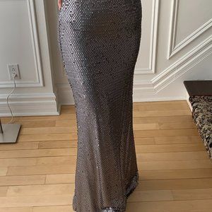 Magnificient sequin evening skirt
